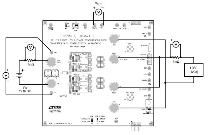 回路図 - Analog Devices Inc. DC2605Aデモ回路